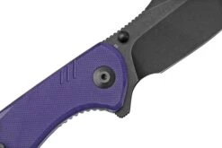 SENCUT Actium Black SA02D Purple G10 Couteau De Poche 12 SENCUT Actium Black SA02D Purple G10 Couteau De Poche -Spyder Couteau Magasin SESA02D 05 sencut