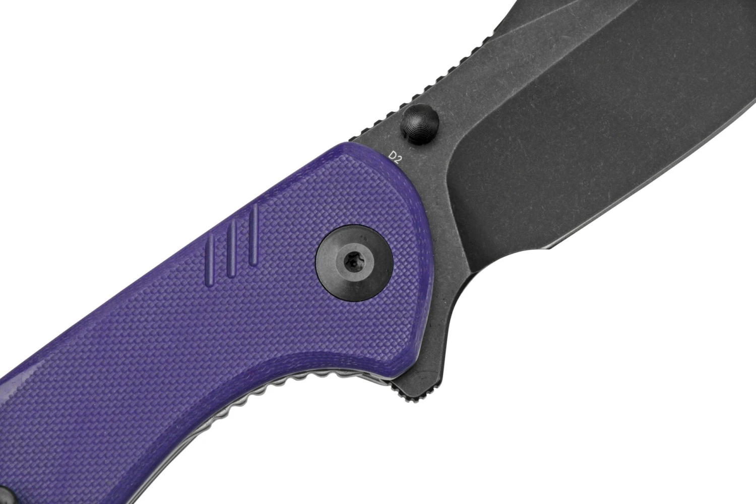 SENCUT Actium Black SA02D Purple G10 Couteau De Poche 7 SENCUT Actium Black SA02D Purple G10 Couteau De Poche – Image 5