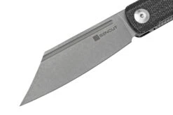 SENCUT Bronte SA08A Stonewashed, Black Micarta, Couteau De Poche 10 SENCUT Bronte SA08A Stonewashed, Black Micarta, Couteau De Poche -Spyder Couteau Magasin SESA08A 03 sencut
