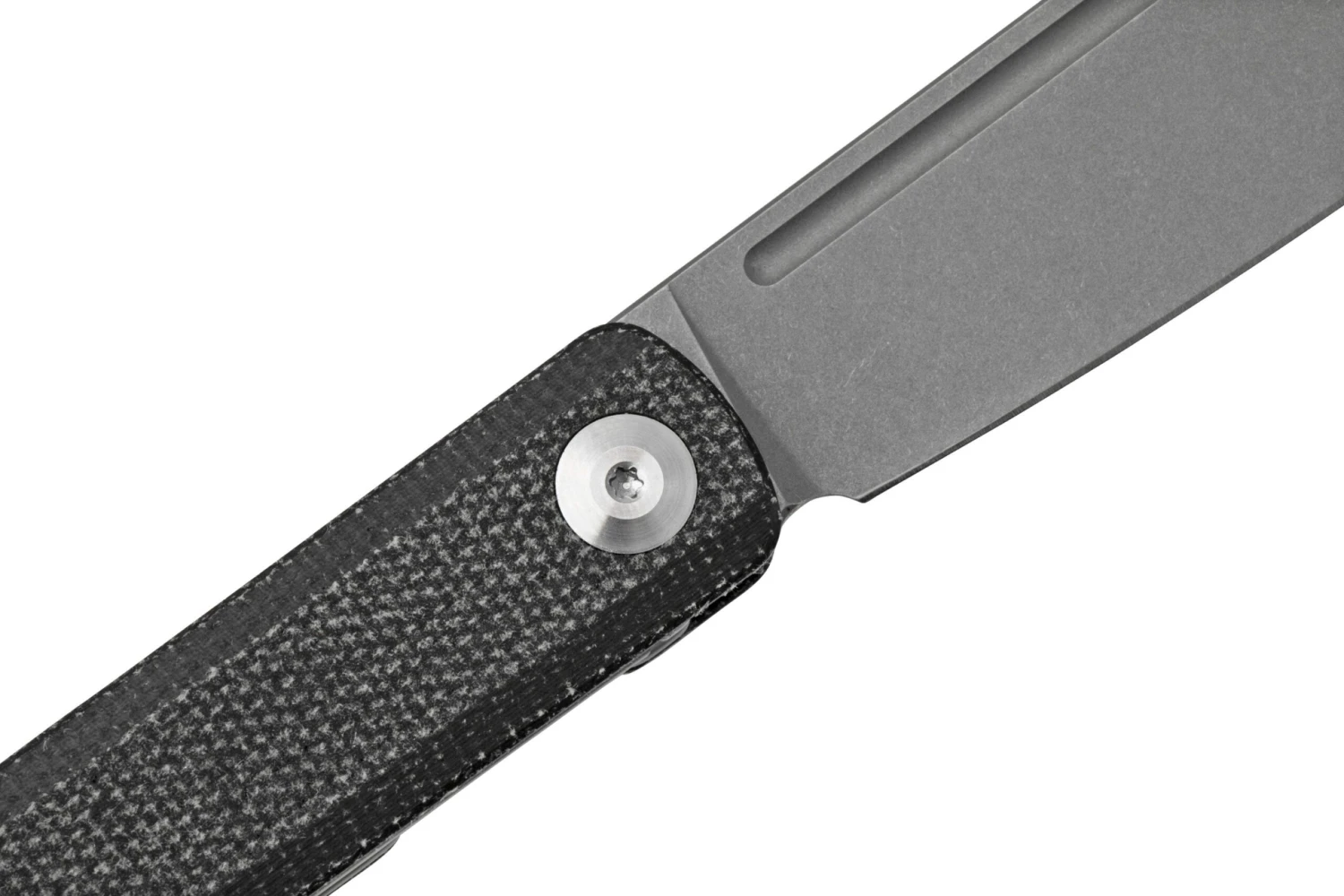SENCUT Bronte SA08A Stonewashed, Black Micarta, Couteau De Poche 7 SENCUT Bronte SA08A Stonewashed, Black Micarta, Couteau De Poche – Image 5