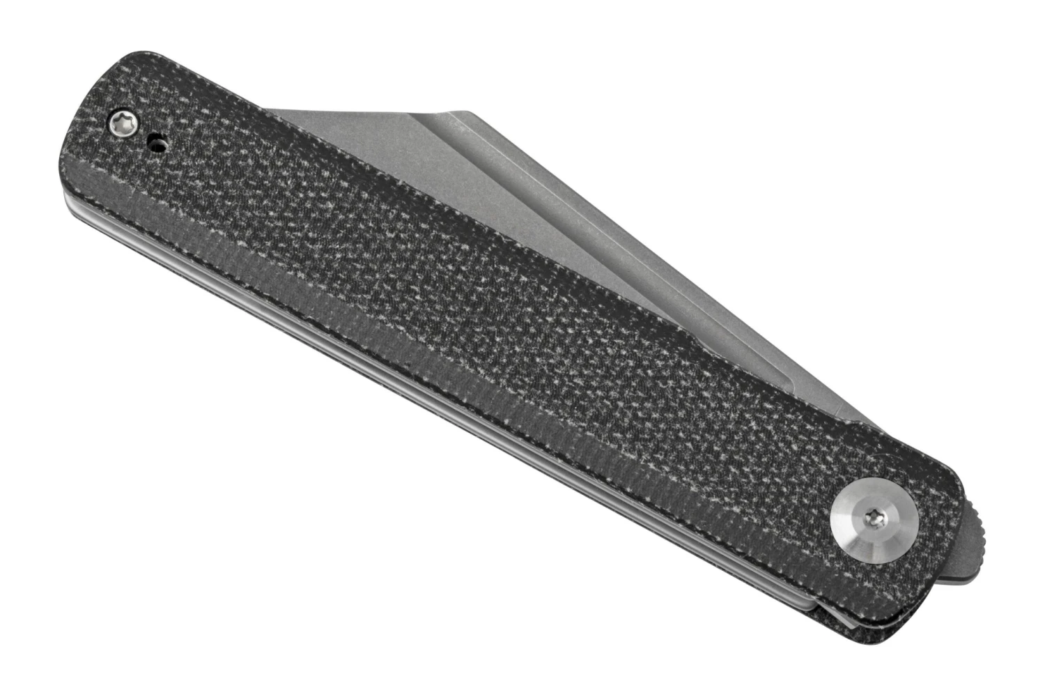 SENCUT Bronte SA08A Stonewashed, Black Micarta, Couteau De Poche 8 SENCUT Bronte SA08A Stonewashed, Black Micarta, Couteau De Poche – Image 6