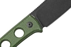 SENCUT Waxahachie SA11C Green Micarta, Couteau Fixe -Spyder Couteau Magasin SESA11C 05 sencut