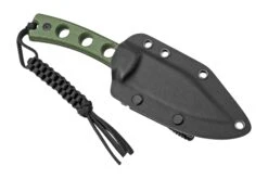 SENCUT Waxahachie SA11C Green Micarta, Couteau Fixe -Spyder Couteau Magasin SESA11C 06 sencut