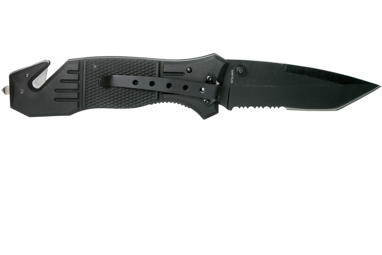 Smith & Wesson Extreme Ops SWFR2S Noir, Couteau De Sauvetage 4 Smith & Wesson Extreme Ops SWFR2S Noir, Couteau De Sauvetage â Image 2