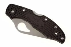 Spyderco Byrd Meadowlark (version 2), Manche FRN, Lame Lisse -Spyder Couteau Magasin SPBY04FRN 05 spyderco byrd meadowlark 2 by04pbk2 d5