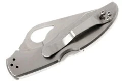 Spyderco Byrd Meadowlark BY04PS Partly Serrated Couteau De Poche -Spyder Couteau Magasin SPBY04PS 05 spyderco byrd y04ps meadowlark ss d5