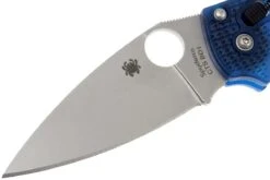 Spyderco Manix 2 Translucent Blue PE - C101PBL2 13 Spyderco Manix 2 Translucent Blue PE - C101PBL2 -Spyder Couteau Magasin SPC101PBL2 03 spyderco manix 2 spc101pbl2 03