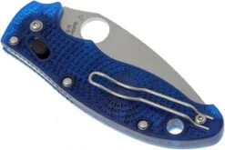 Spyderco Manix 2 Translucent Blue PE - C101PBL2 14 Spyderco Manix 2 Translucent Blue PE - C101PBL2 -Spyder Couteau Magasin SPC101PBL2 04 spyderco manix 2 spc101pbl2 04