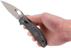 Spyderco Manix 2 Lightweight Maxamet Grey C101PGY2 Couteau De Poche 17 Spyderco Manix 2 Lightweight Maxamet Grey C101PGY2 Couteau De Poche -Spyder Couteau Magasin SPC101PGY2 08 spyderco spc101pgy2 08