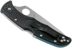 Spyderco Endura 4 Thin Blue Line C10FPSBKBL Couteau De Poche -Spyder Couteau Magasin SPC10FPSBKBL 04 spyderco