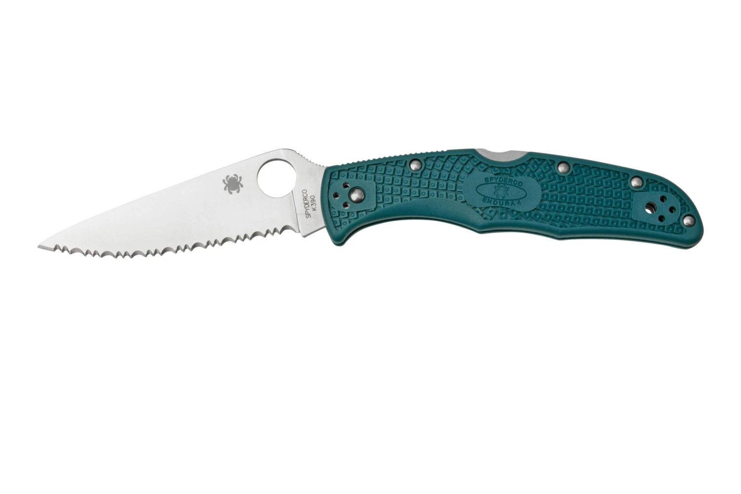 Spyderco Endura 4 K390 C10FSK390 Couteau De Poche Dentelé 3 Spyderco Endura 4 K390 C10FSK390 Couteau De Poche Dentelé