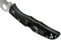 Spyderco Endura 4 Wharncliffe C10FSWCBK Serrated Couteau De Poche 14 Spyderco Endura 4 Wharncliffe C10FSWCBK Serrated Couteau De Poche -Spyder Couteau Magasin SPC10FSWCBK 05 spyderco