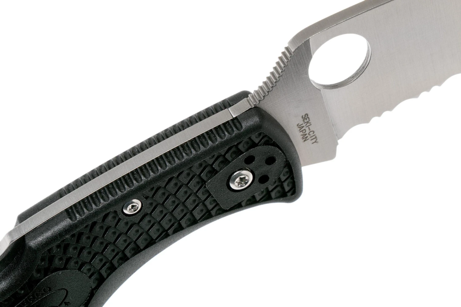Spyderco Endura 4 Wharncliffe C10FSWCBK Serrated Couteau De Poche 8 Spyderco Endura 4 Wharncliffe C10FSWCBK Serrated Couteau De Poche – Image 6