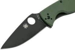 Spyderco Tenacious Green Black C122GPBGR Couteau De Poche 11 Spyderco Tenacious Green Black C122GPBGR Couteau De Poche -Spyder Couteau Magasin SPC122GPBGR 03 spyderco