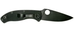 Spyderco Tenacious Lightweight Black C122PBBK FRN Couteau De Poche -Spyder Couteau Magasin SPC122PBBK 02 spyderco