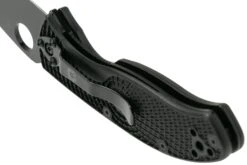 Spyderco Tenacious Lightweight Black C122PBBK FRN Couteau De Poche -Spyder Couteau Magasin SPC122PBBK 05 spyderco