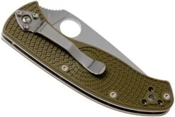 Spyderco Tenacious Lightweight OD Green C122POD FRN Couteau De Poche -Spyder Couteau Magasin SPC122POD 04 spyderco