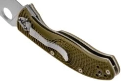 Spyderco Tenacious Lightweight OD Green C122POD FRN Couteau De Poche -Spyder Couteau Magasin SPC122POD 05 spyderco
