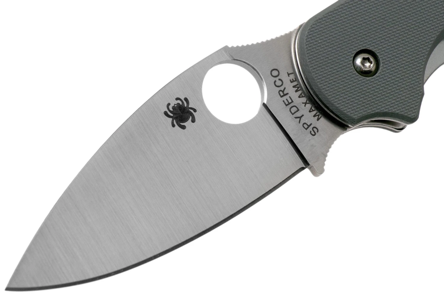 Spyderco Sage 1 C123GPGY Cool Grey G10, Maxamet Couteau De Poche 5 Spyderco Sage 1 C123GPGY Cool Grey G10, Maxamet Couteau De Poche – Image 3