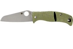 Spyderco Caribbean C217GPSF Sheepfoot Couteau De Poche, Sal Glesser Design
