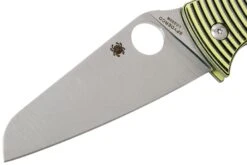Spyderco Caribbean C217GPSF Sheepfoot Couteau De Poche, Sal Glesser Design 12 Spyderco Caribbean C217GPSF Sheepfoot Couteau De Poche, Sal Glesser Design -Spyder Couteau Magasin SPC217GPSF 03 spyderco