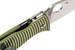 Spyderco Caribbean C217GPSF Sheepfoot Couteau De Poche, Sal Glesser Design 15 Spyderco Caribbean C217GPSF Sheepfoot Couteau De Poche, Sal Glesser Design -Spyder Couteau Magasin SPC217GPSF 06 spyderco