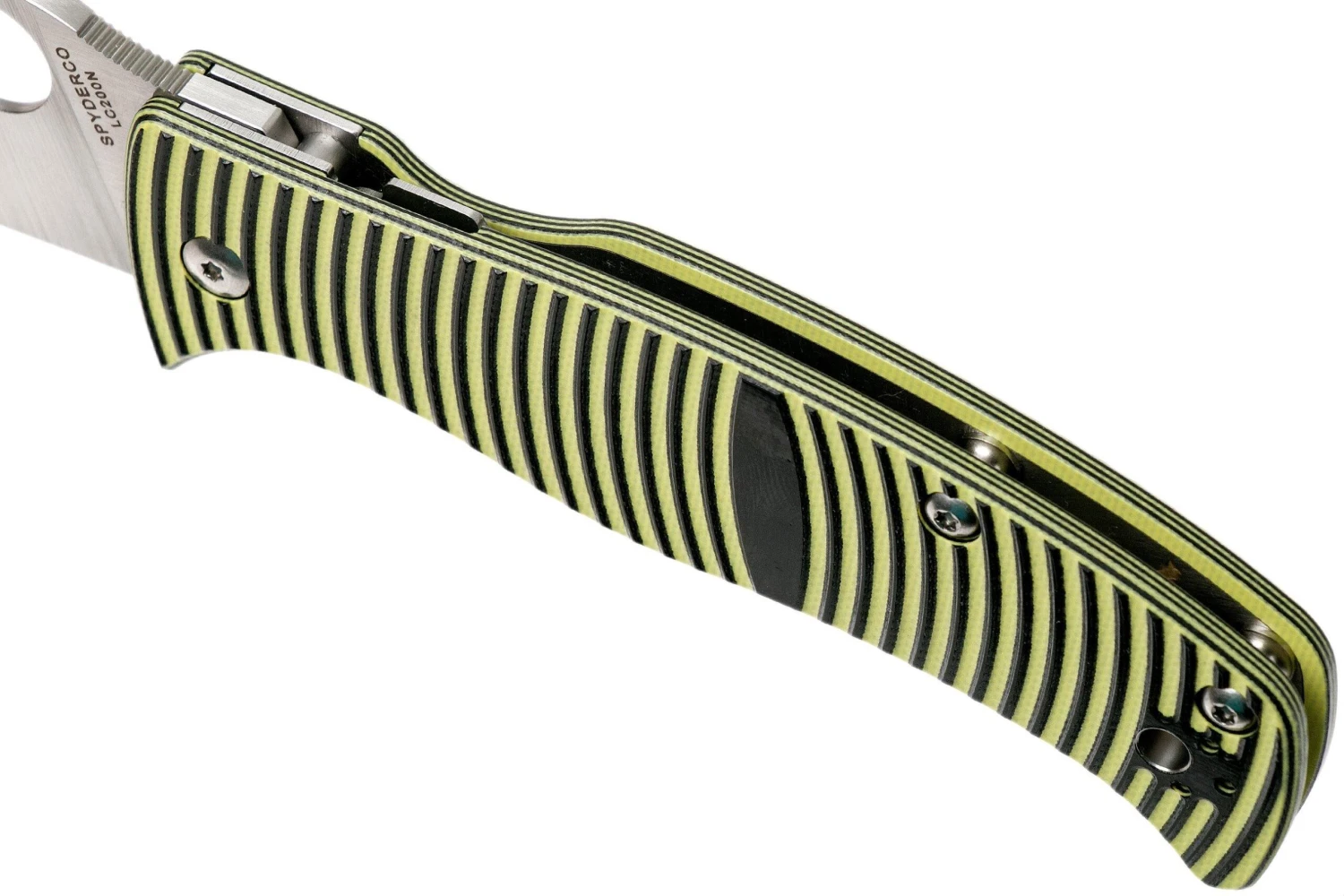 Spyderco Caribbean C217GPSF Sheepfoot Couteau De Poche, Sal Glesser Design 9 Spyderco Caribbean C217GPSF Sheepfoot Couteau De Poche, Sal Glesser Design â Image 7