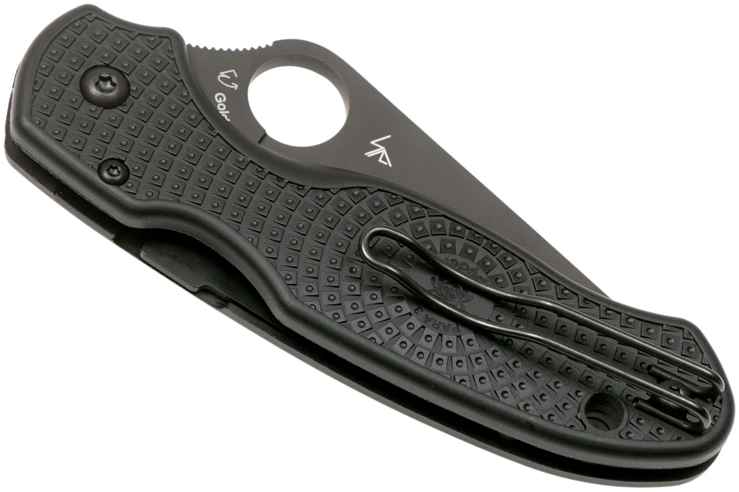 Spyderco Para 3 Lightweight Black C223PBBK FRN CTS-BD1N Couteau De Poche 6 Spyderco Para 3 Lightweight Black C223PBBK FRN CTS-BD1N Couteau De Poche – Image 4