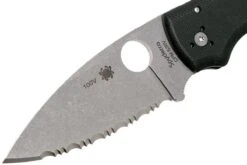 Spyderco Shaman C229GS Serrated Couteau De Poche, Sal Glesser Design -Spyder Couteau Magasin SPC229GS 03 spyderco spc229gs 03