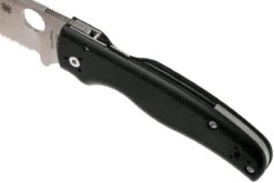 Spyderco Shaman C229GS Serrated Couteau De Poche, Sal Glesser Design -Spyder Couteau Magasin SPC229GS 07 spyderco spc229gs 07