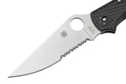 Spyderco Stretch 2 XL C258PSBK Couteau De Poche Partiellement Dentelé -Spyder Couteau Magasin SPC258PSBK 03 spyderco