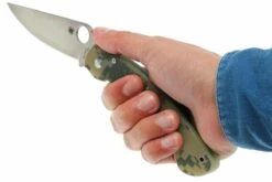 Spyderco Military Camo C36GPCMO Couteau De Poche -Spyder Couteau Magasin SPC36GPCMO 07 spyderco military spc36gpcmo d7