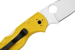 Spyderco Native 5 Salt C41PYL5 Couteau De Poche -Spyder Couteau Magasin SPC41PYL5 05 spyderco
