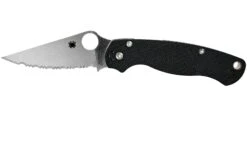 Spyderco Paramilitary 2 C81GS2 Serrated Couteau De Poche