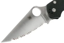 Spyderco Paramilitary 2 C81GS2 Serrated Couteau De Poche -Spyder Couteau Magasin SPC81GS2 03 fenix