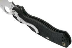 Spyderco Paramilitary 2 C81GS2 Serrated Couteau De Poche -Spyder Couteau Magasin SPC81GS2 05 fenix