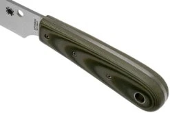 Spyderco Bow River FB64GPOD OD Green Couteau Fixe, Phil Wilson Design -Spyder Couteau Magasin SPFB46GPOD 05 spyderco