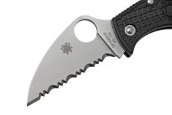 Spyderco Manbug Wharncliffe MBKWS Couteau De Poche Dentelé -Spyder Couteau Magasin SPMBKWS 03 spyderco