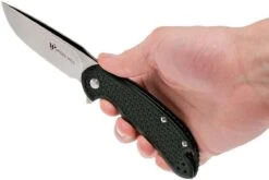 Steel Will Cutjack C22-1BK Black FRN, D2 Blade Couteau De Poche -Spyder Couteau Magasin SWK C22 1BK 08 steel will swk c22 1bk 08