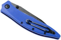 Steel Will Gienah F53-23 Blue, Blackwashed Couteau De Poche -Spyder Couteau Magasin SWK F53 23 04 steel will knives