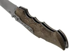 Viper Rhino 1, V5903IM, Stonewash Elmax, Couteau De Poche Brown Burlap Micarta, Fabrizio Silvestrelli Design -Spyder Couteau Magasin VPV5903IM 04 viper