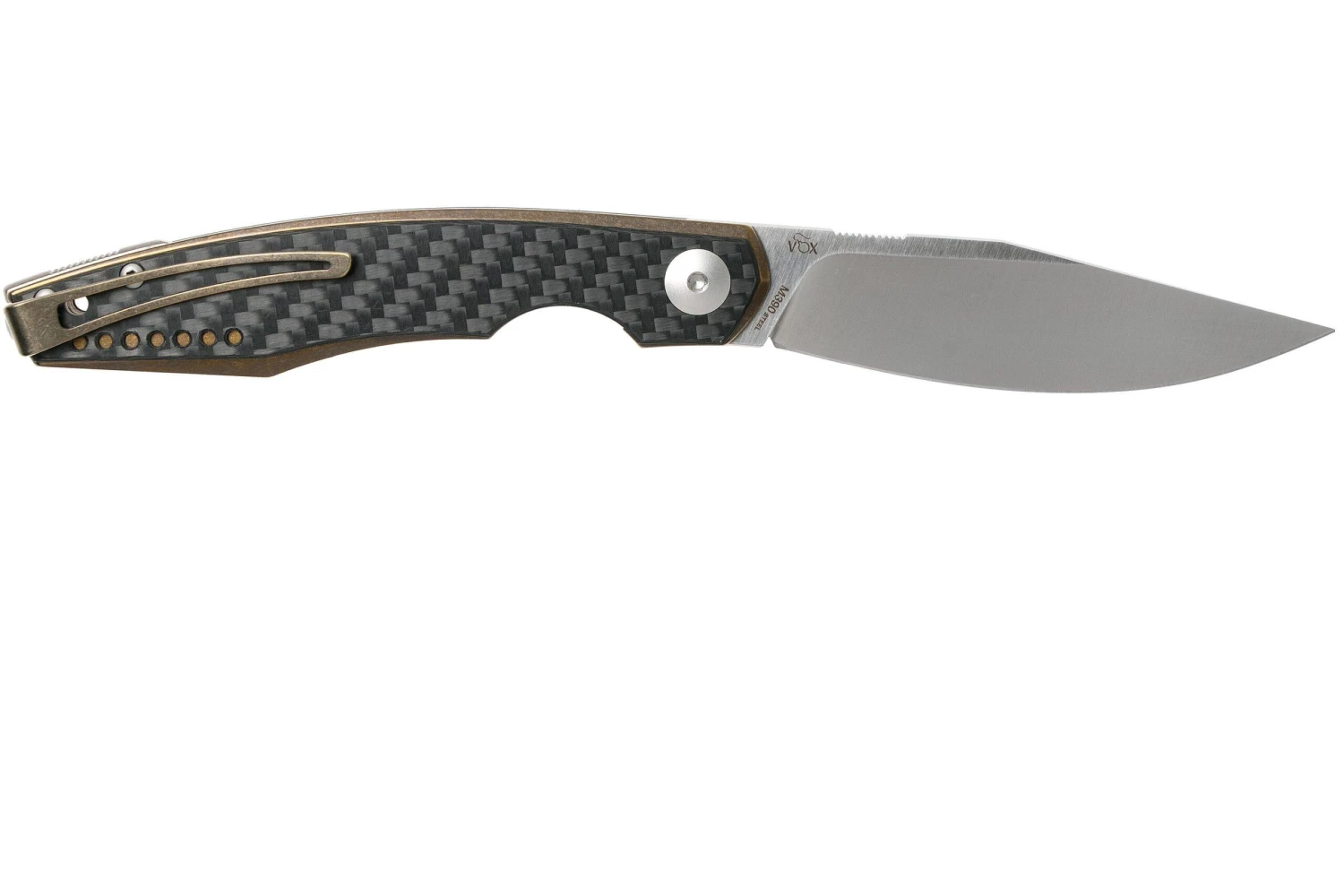 Viper Belone Carbonfiber, Bronze Titanium 5970BRFC Couteau De Poche, Jesper Voxnaes Design 4 Viper Belone Carbonfiber, Bronze Titanium 5970BRFC Couteau De Poche, Jesper Voxnaes Design – Image 2