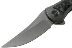 WE Knife Mini Synergy 2011DCF-A Shredded Carbonfiber Couteau De Poche, Jim O'Young Design -Spyder Couteau Magasin WK2011CF A 03 we knife