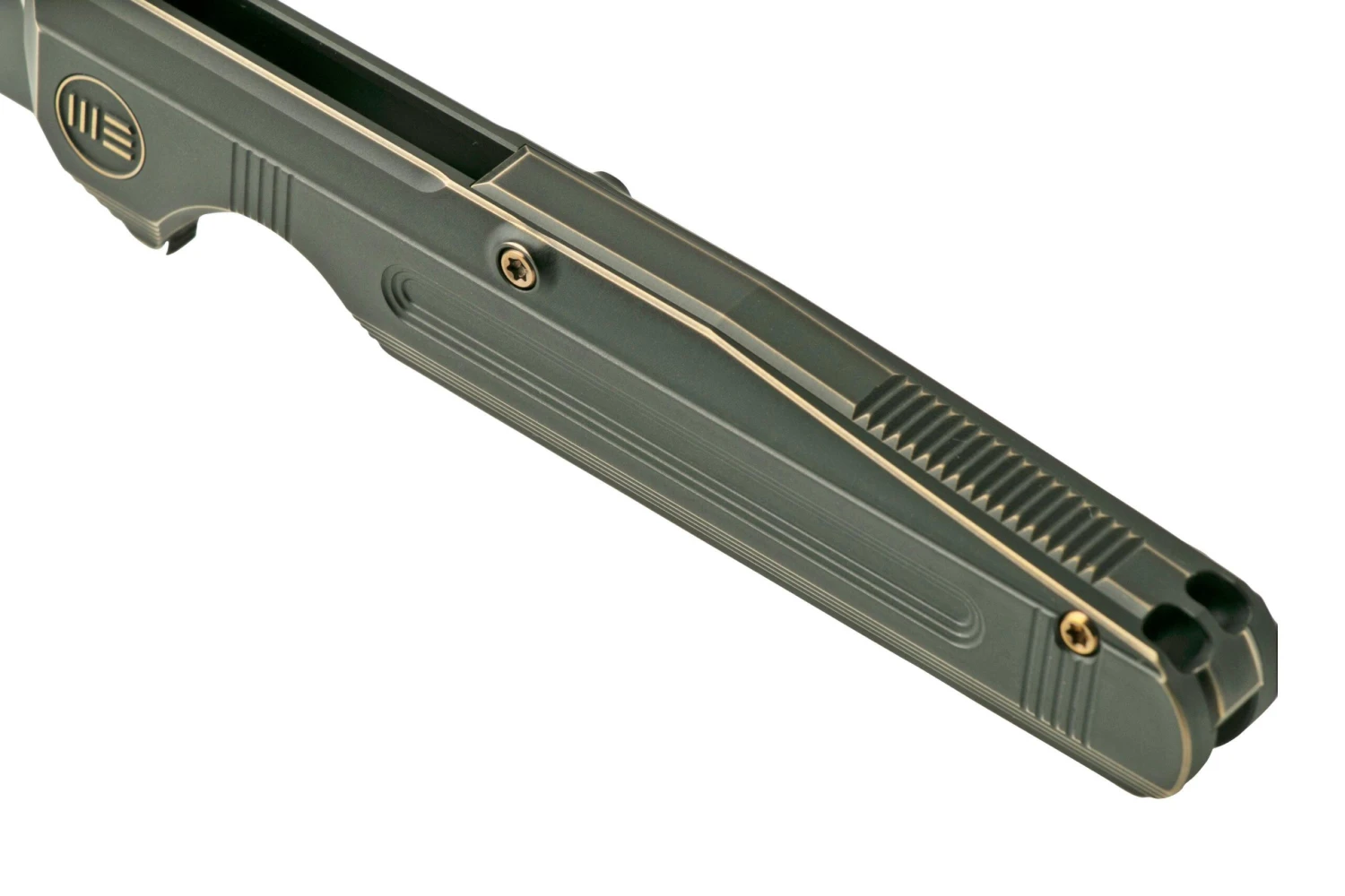 WE Knife Reiver Limited Edition WE16020-5, Bronze Black Titanium, Couteau De Poche 7 WE Knife Reiver Limited Edition WE16020-5, Bronze Black Titanium, Couteau De Poche – Image 5