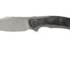 WE Knife Snick WE19022F-2 Stonewashed, Marble Carbonfiber Couteau De Poche