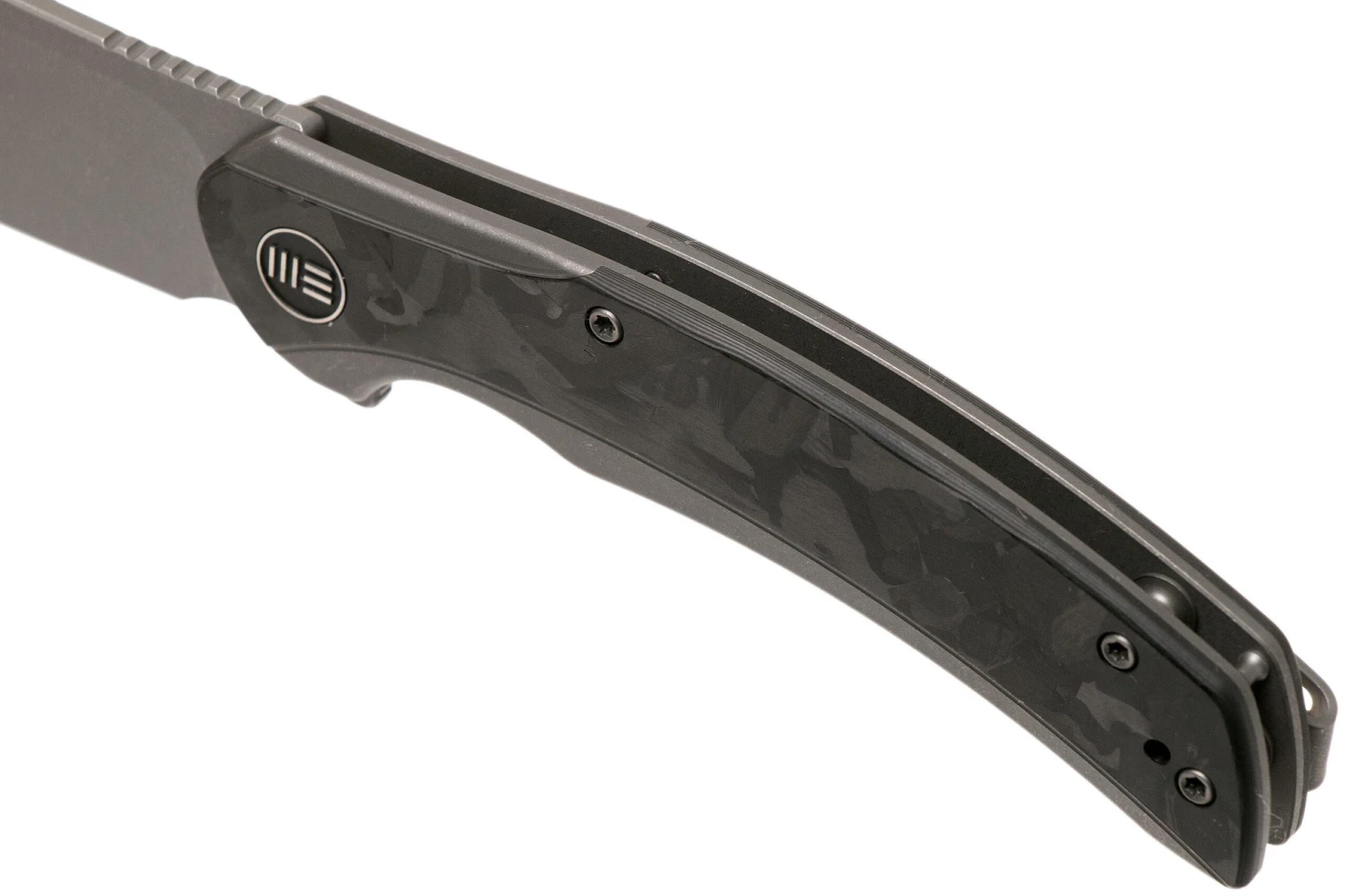 WE Knife Snick WE19022F-2 Stonewashed, Marble Carbonfiber Couteau De Poche 9 WE Knife Snick WE19022F-2 Stonewashed, Marble Carbonfiber Couteau De Poche – Image 7