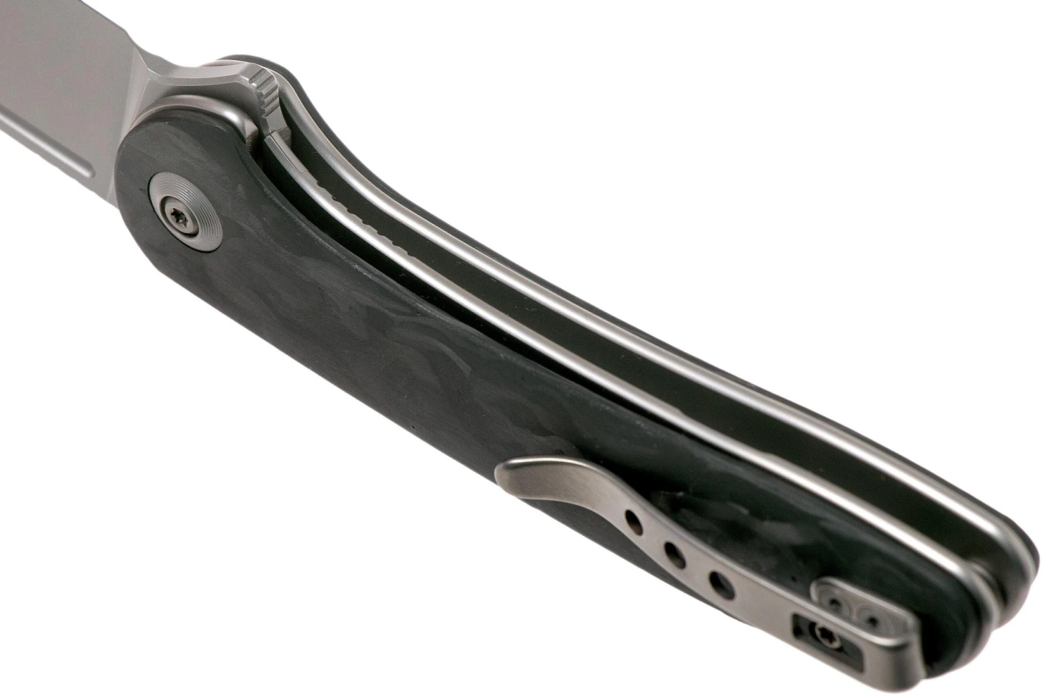 WE Knife Saakshi WE20020C-1 Stonewashed, Carbonfiber Couteau De Poche 7 WE Knife Saakshi WE20020C-1 Stonewashed, Carbonfiber Couteau De Poche – Image 5