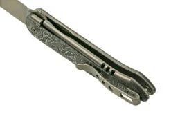 WE Knife Smooth Sentinel WE20043-5, 20CV, Titanium, Aluminium Foil Carbon Fiber, Couteau De Poche -Spyder Couteau Magasin WKWE20043 5 05 we