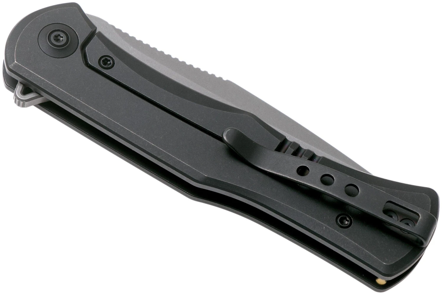 WE Knife Primoris WE20047A-2 Black Titanium Couteau De Poche 6 WE Knife Primoris WE20047A-2 Black Titanium Couteau De Poche – Image 4