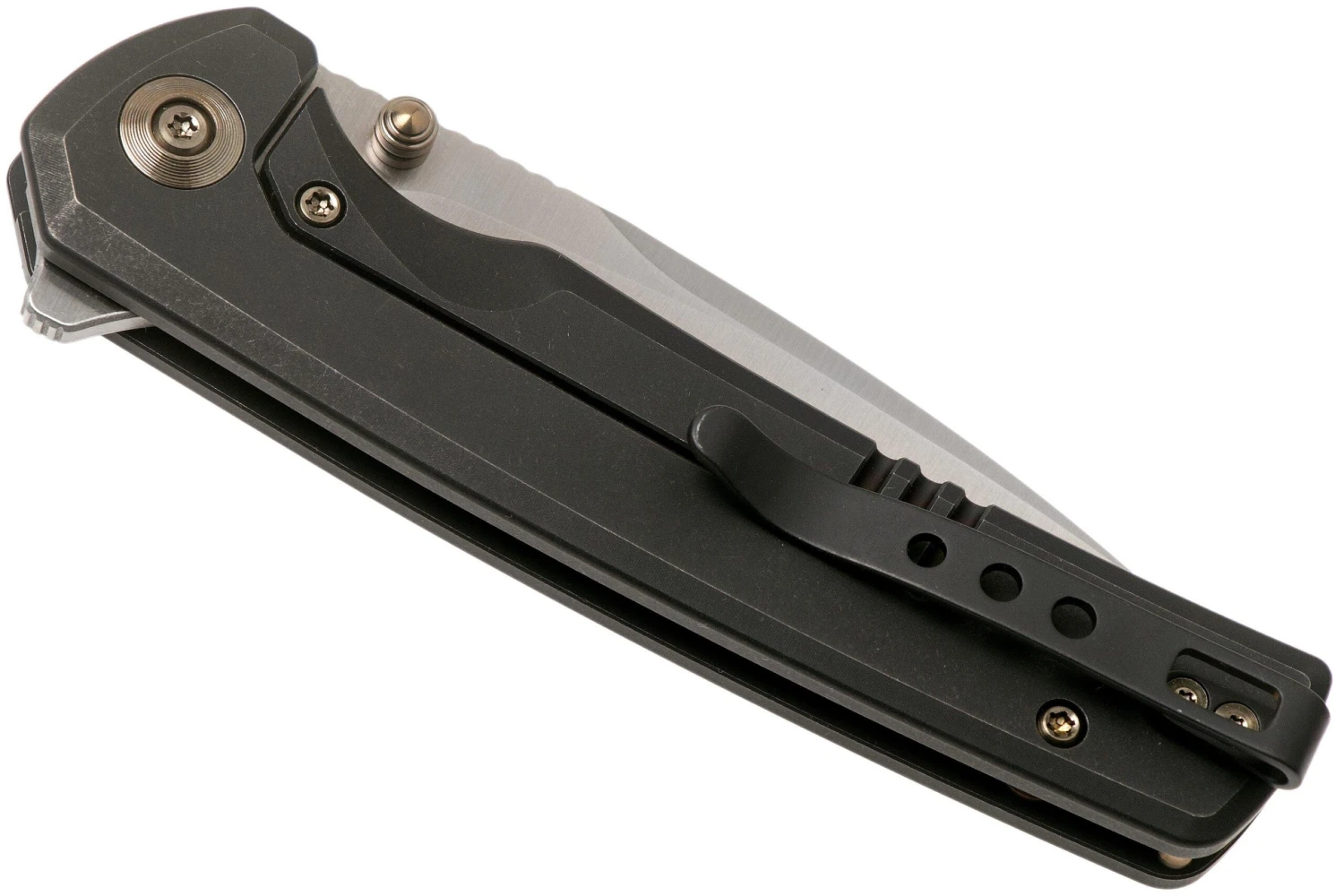 WE Knife Subjugator WE21014C-2 Satin, Black Titanium Couteau De Poche 6 WE Knife Subjugator WE21014C-2 Satin, Black Titanium Couteau De Poche – Image 4